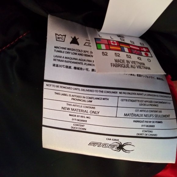 **FINAL REDUCTION!** SPYDER Technical jacket Valsorey Down - Picture 11 of 16